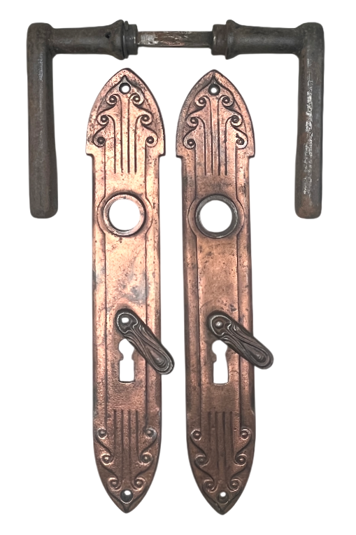 Türgarnitur Jugendstil aus Eisen