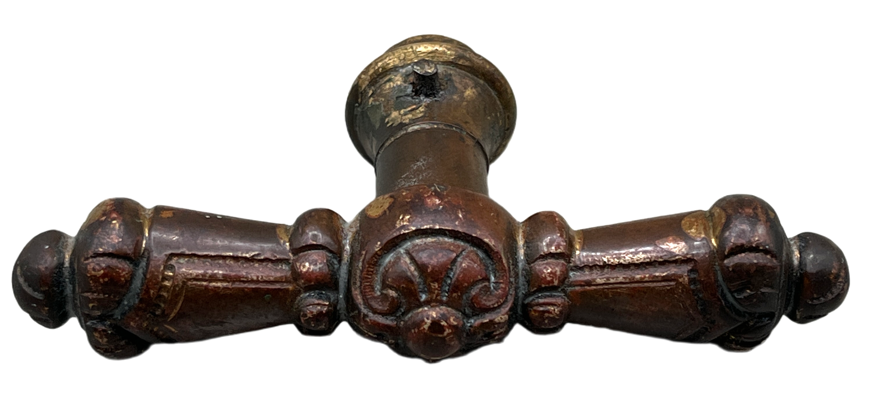 Fensteroliven Gründerzeit aus Messing